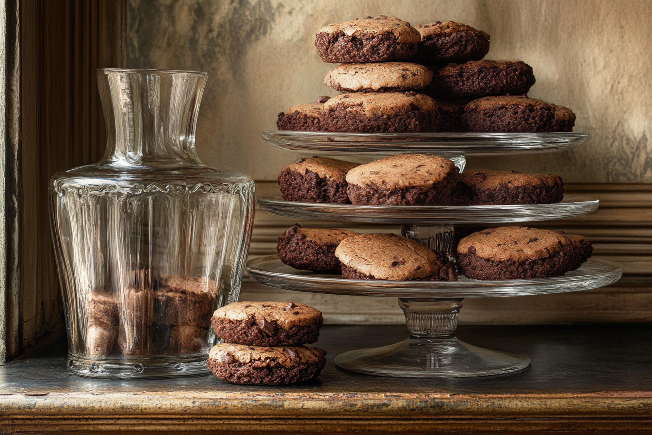 Sugar-free brownies, rich texture.