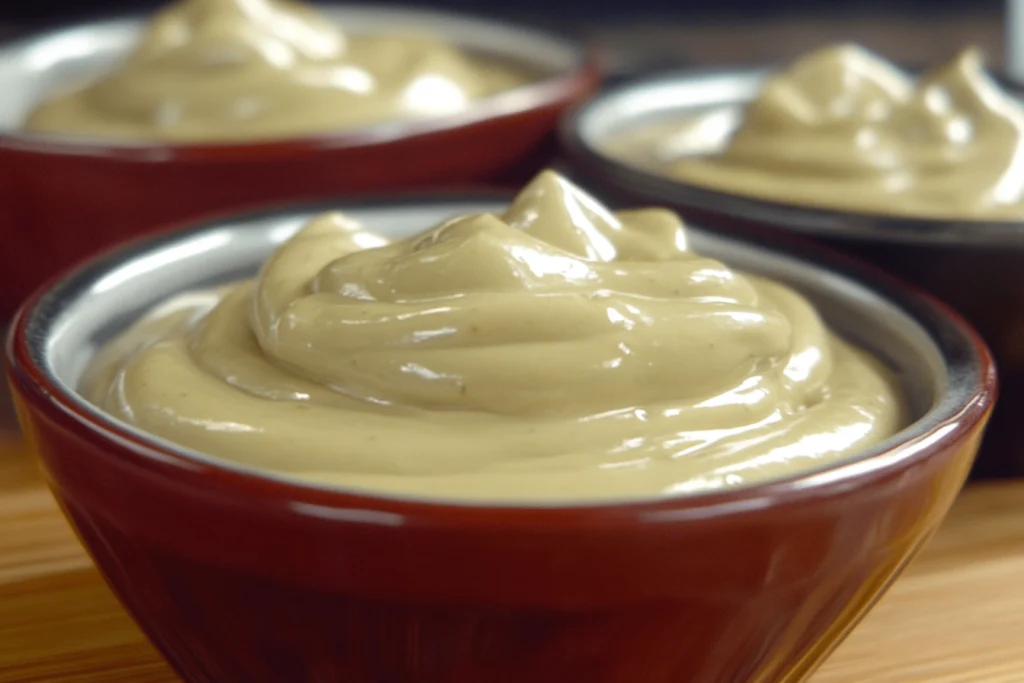 An ultimate comparison between avocado spread and mayonnaise, showcasing their textures and uses in culinary applications.2