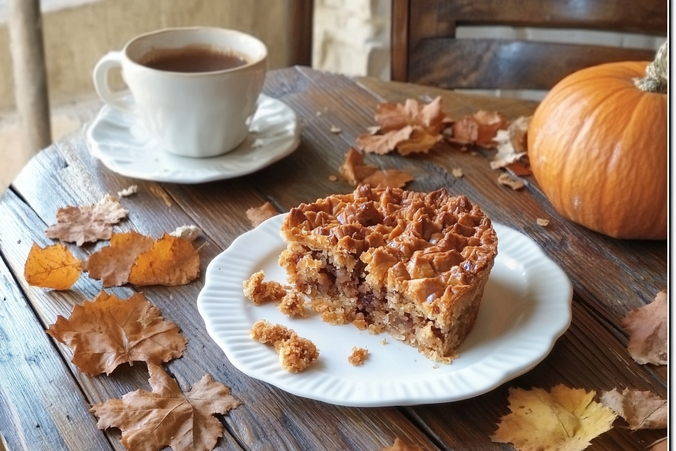 "A close-up image of Greek baklava, showcasing its golden, flaky phyllo layers, chopped nut filling, and glossy honey syrup drizzle."